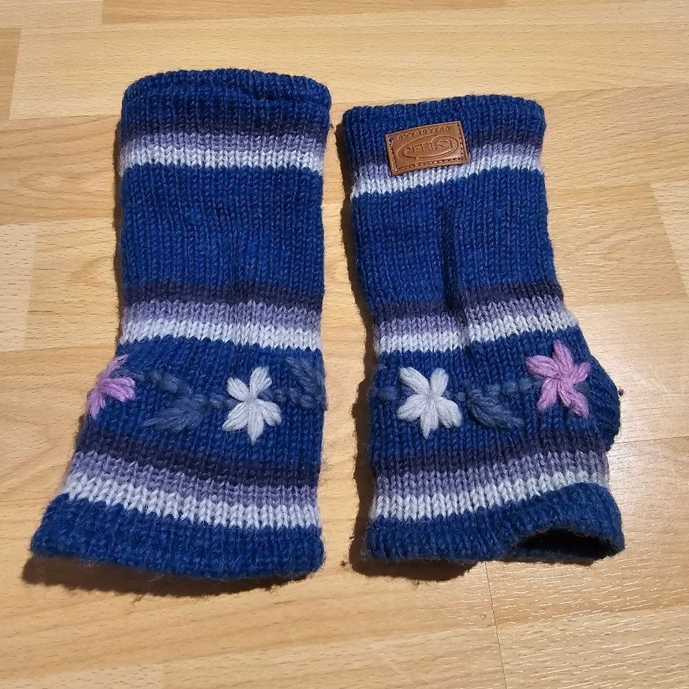 KYBER fingerless wool gloves